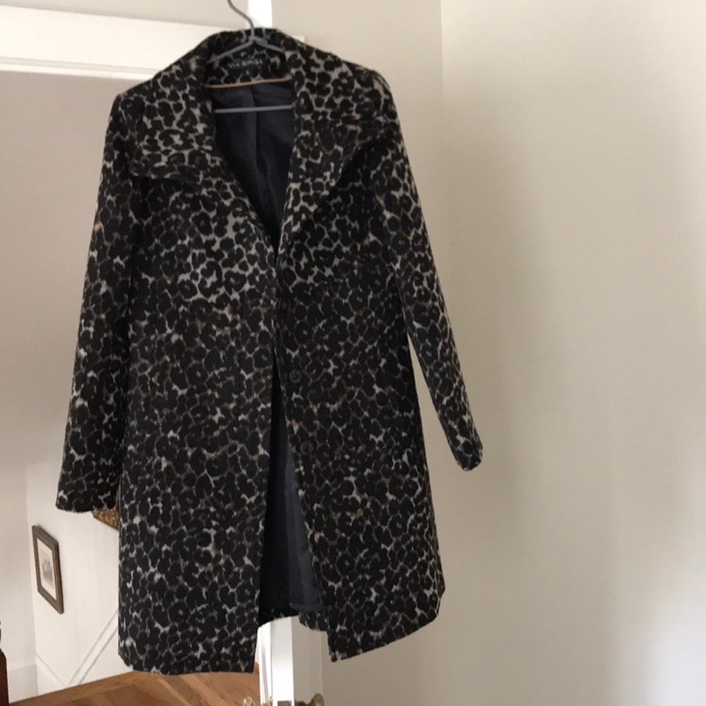 ViA SPIGA Leopard Print coat